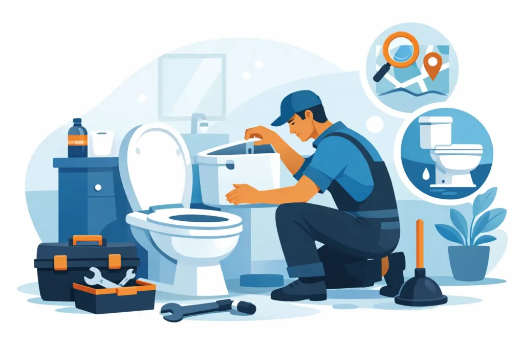 Toilet Repair Near Me: What to Do First