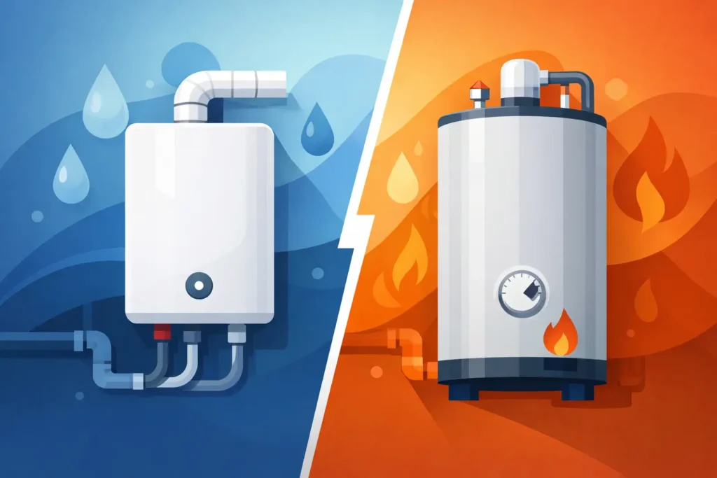 Tankless Versus Traditional Water Heaters
